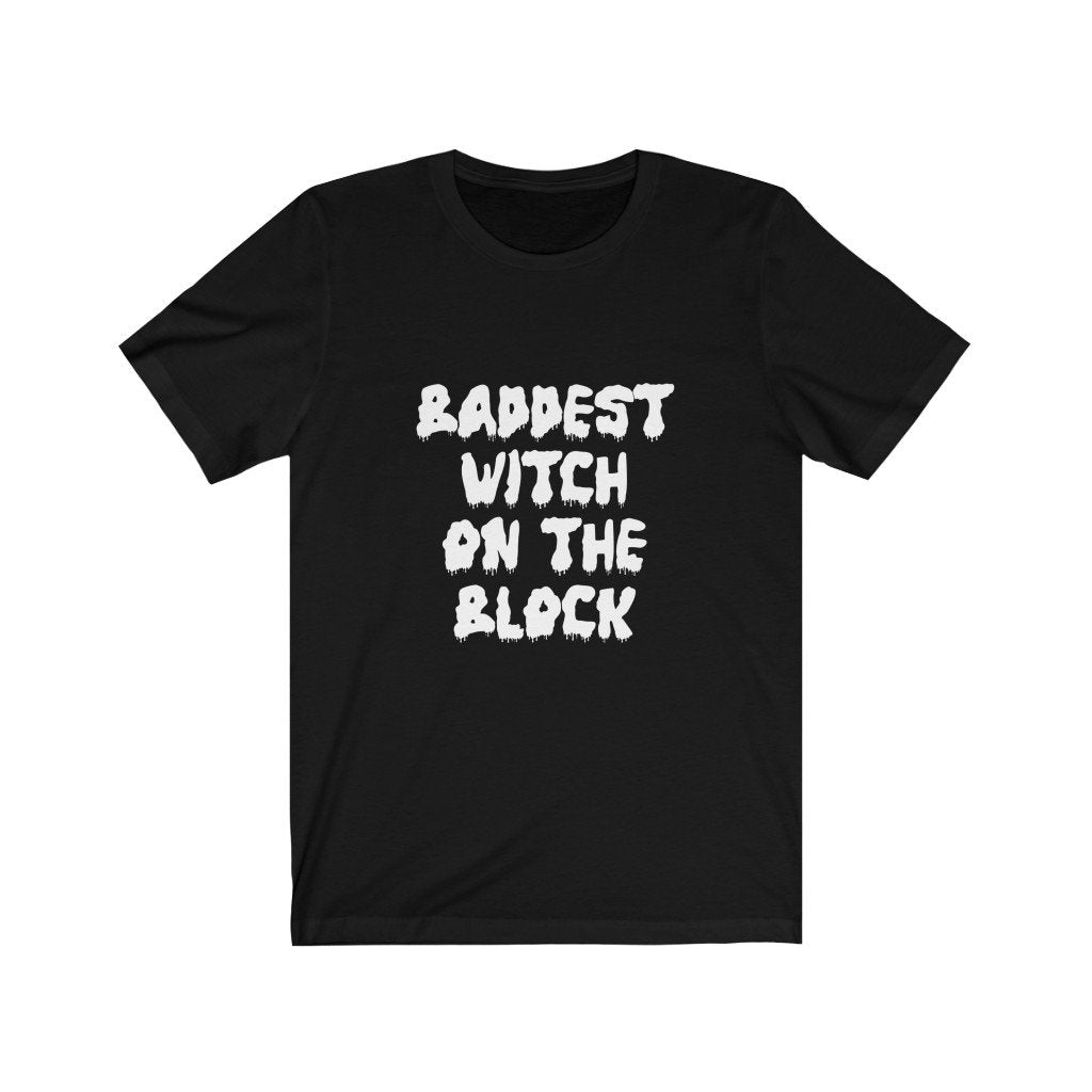 T-SHIRT BADDEST WITCH ON THE BLOCK T-SHIRT - Elevated